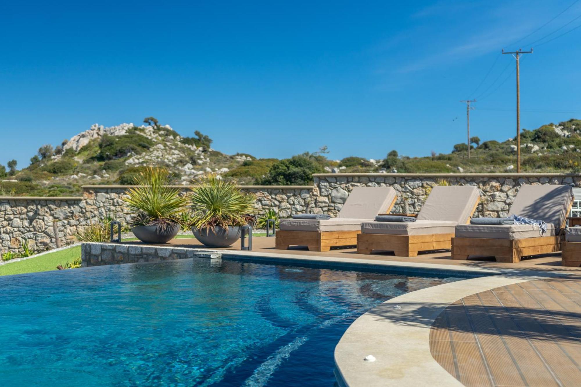 Rhode Luxury Villa Kalithies Esterno foto