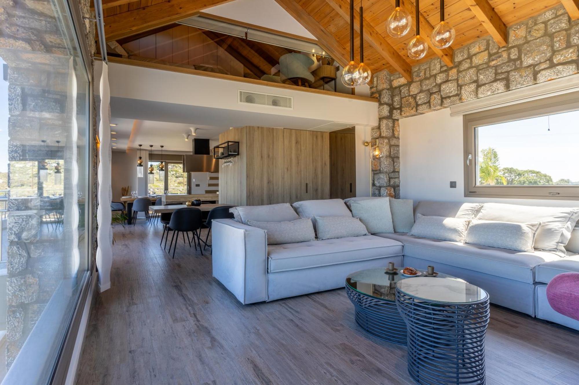 Rhode Luxury Villa Kalithies Esterno foto