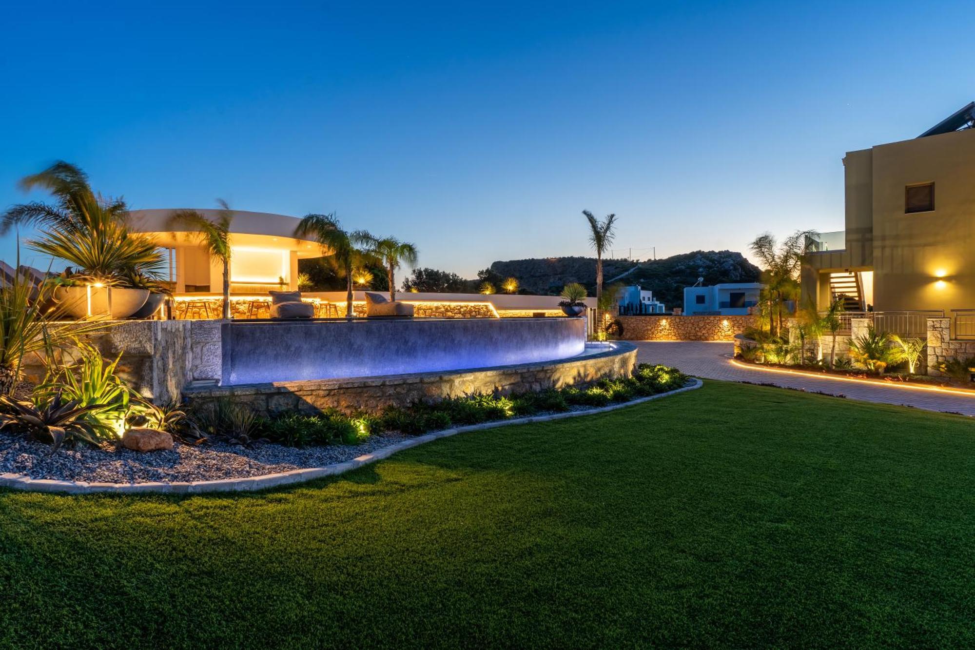 Rhode Luxury Villa Kalithies Esterno foto