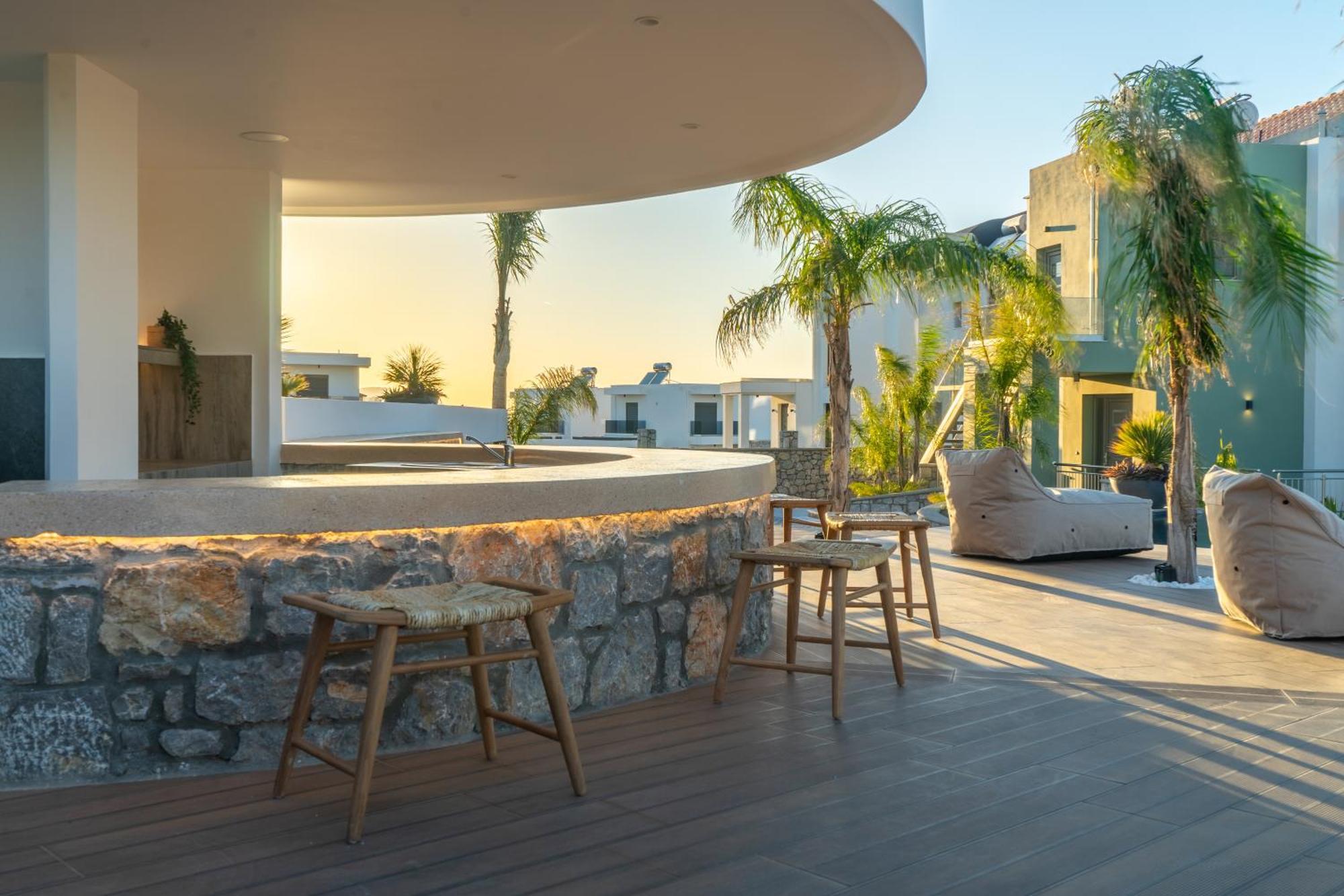 Rhode Luxury Villa Kalithies Esterno foto
