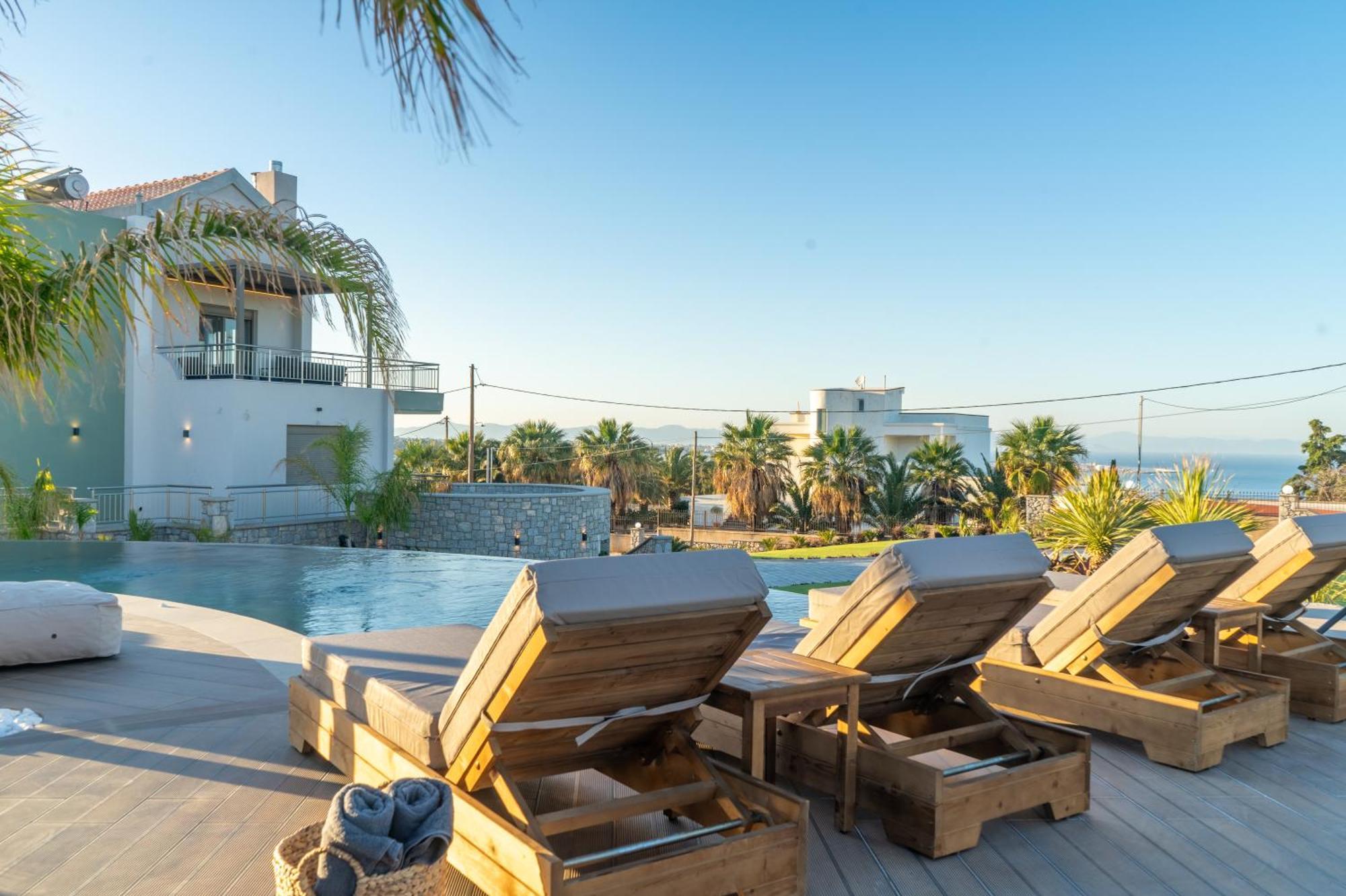 Rhode Luxury Villa Kalithies Esterno foto