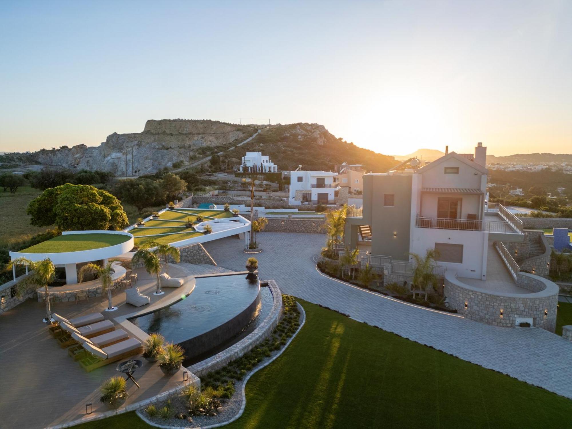 Rhode Luxury Villa Kalithies Esterno foto