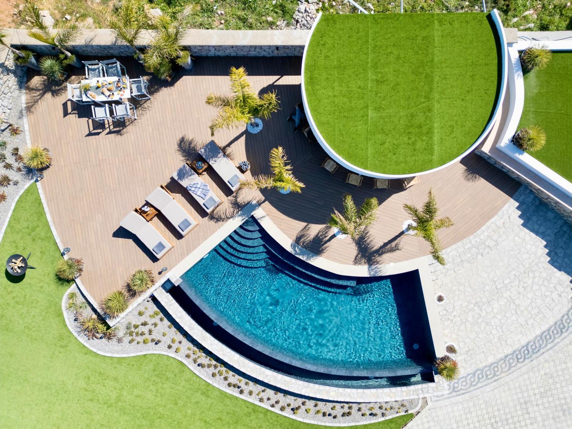 Rhode Luxury Villa Kalithies Esterno foto