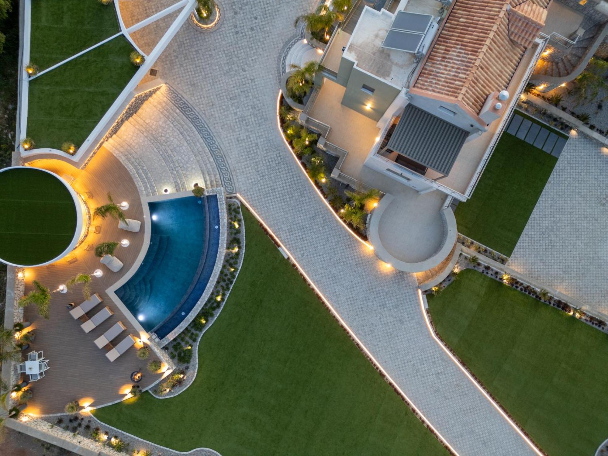 Rhode Luxury Villa Kalithies Esterno foto
